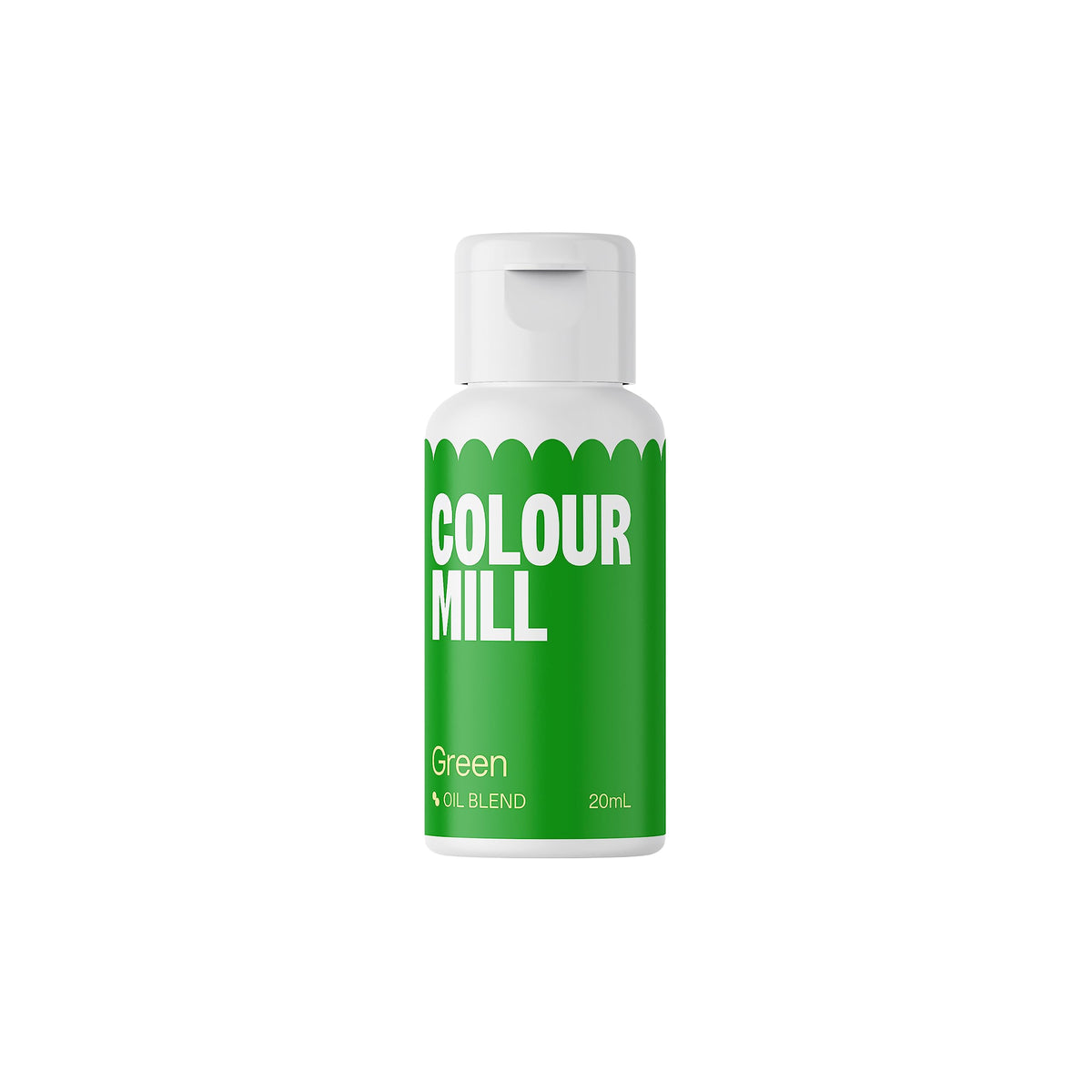 Colour Mill Oil Blend Food Colouring - Vibrant Green | 20ml | Oil-Based