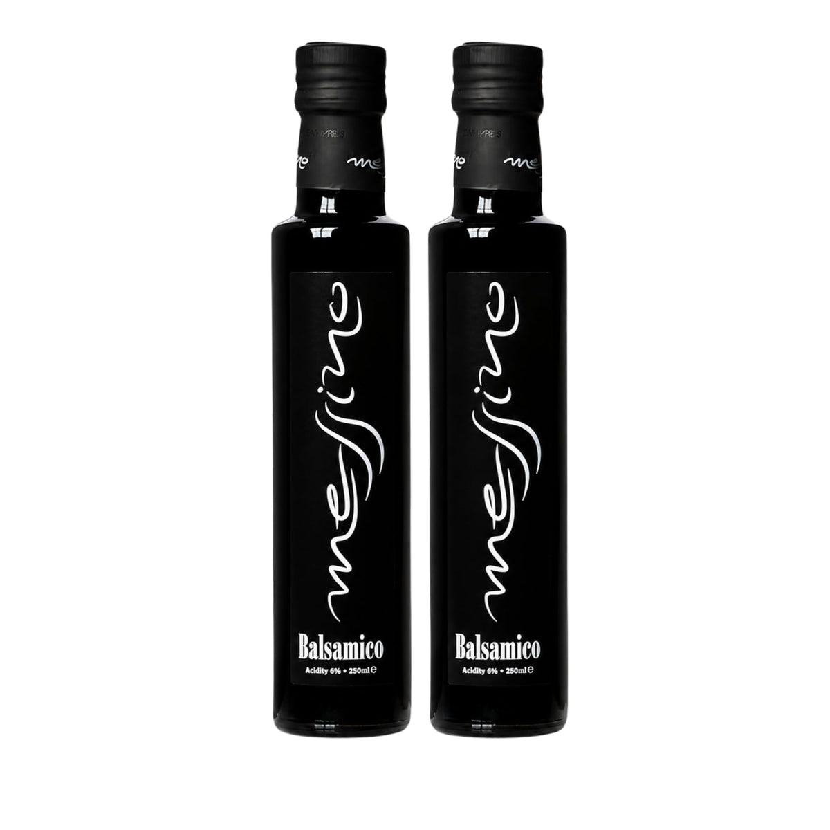 Messino Balsamic Vinegar - Authentic Greek, 2 x 250ml Bottles