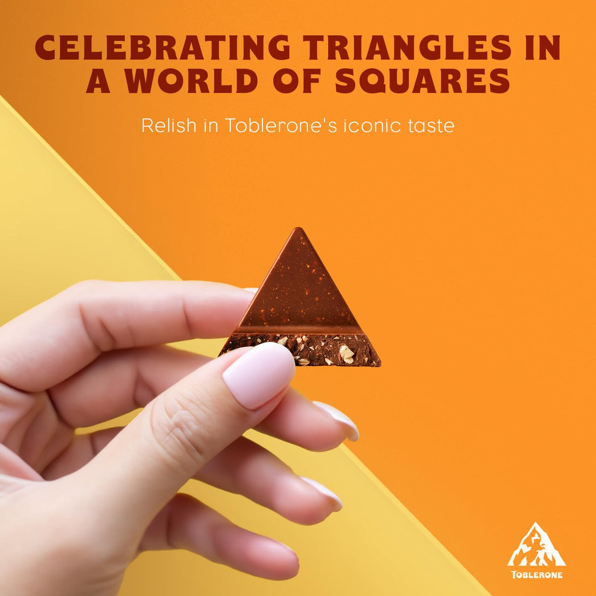 Toblerone Milk Chocolate, Honey & Almond Nougat Bar - 360g 7