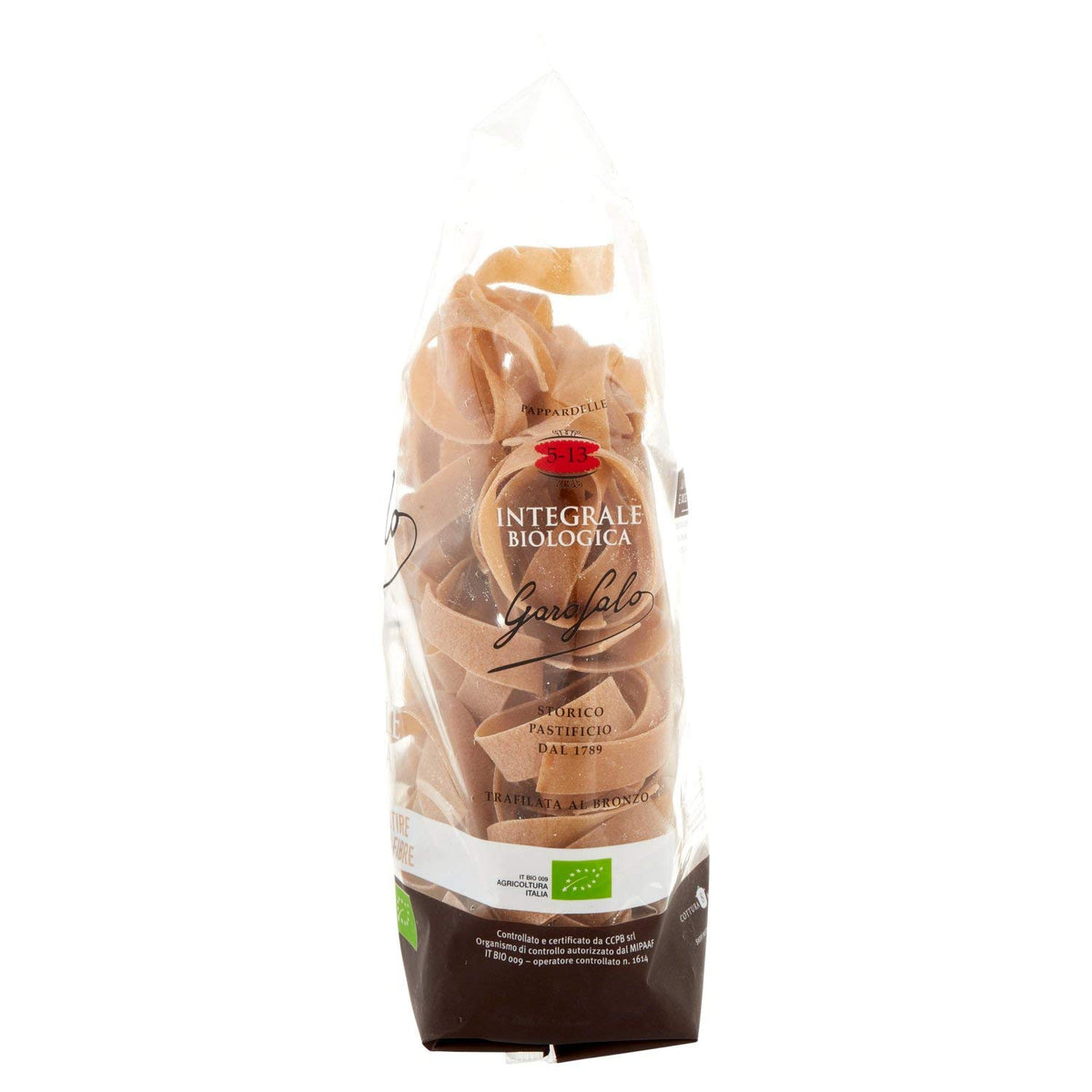 Garofalo Organic Wholewheat Pappardelle Pasta - 1kg (2 x 500g Packs) 4