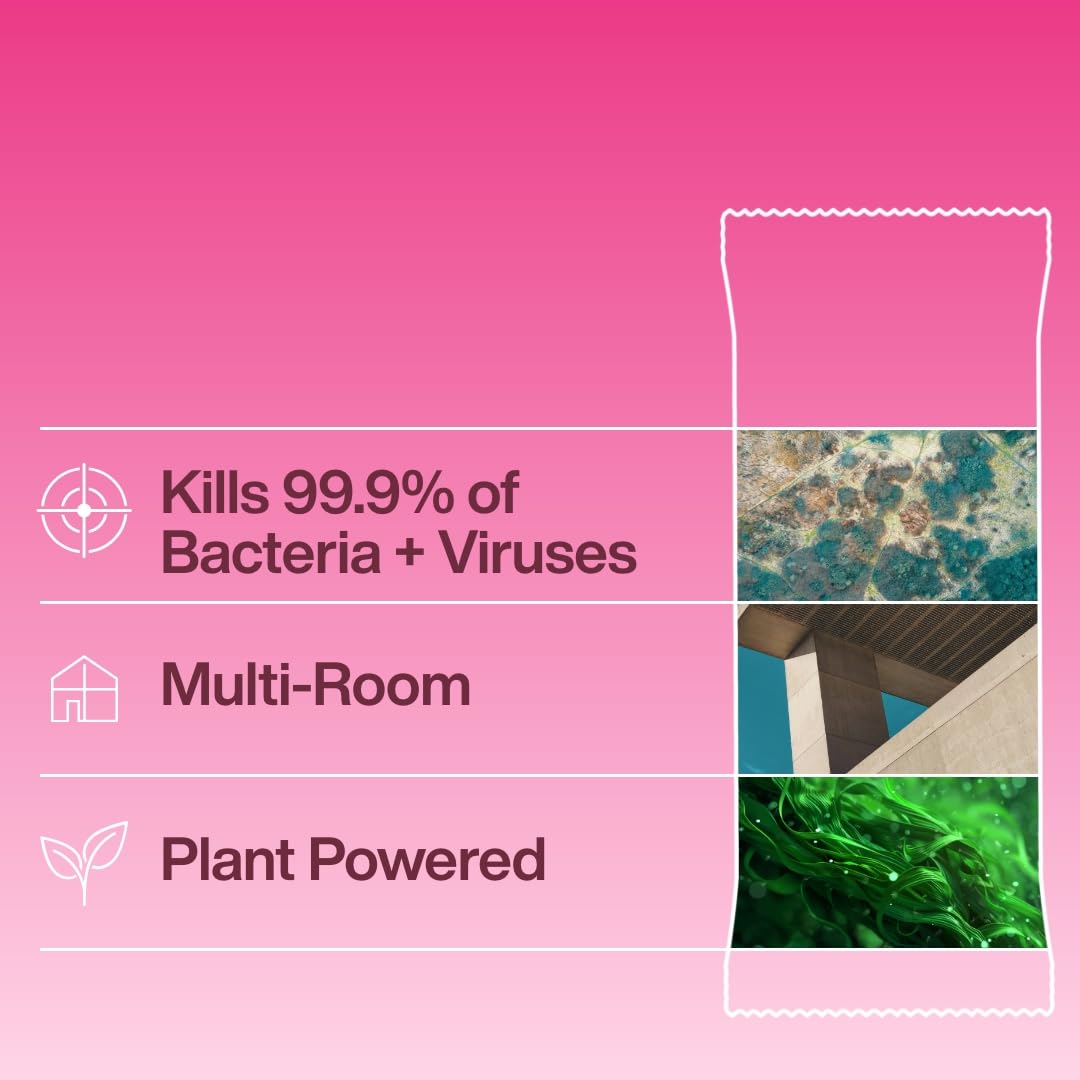Ineos Disinfectant Wipes - Kills 99.9% of Bacteria & Viruses | Pink Grapefruit & Tangelo Scent | 60 Count 4