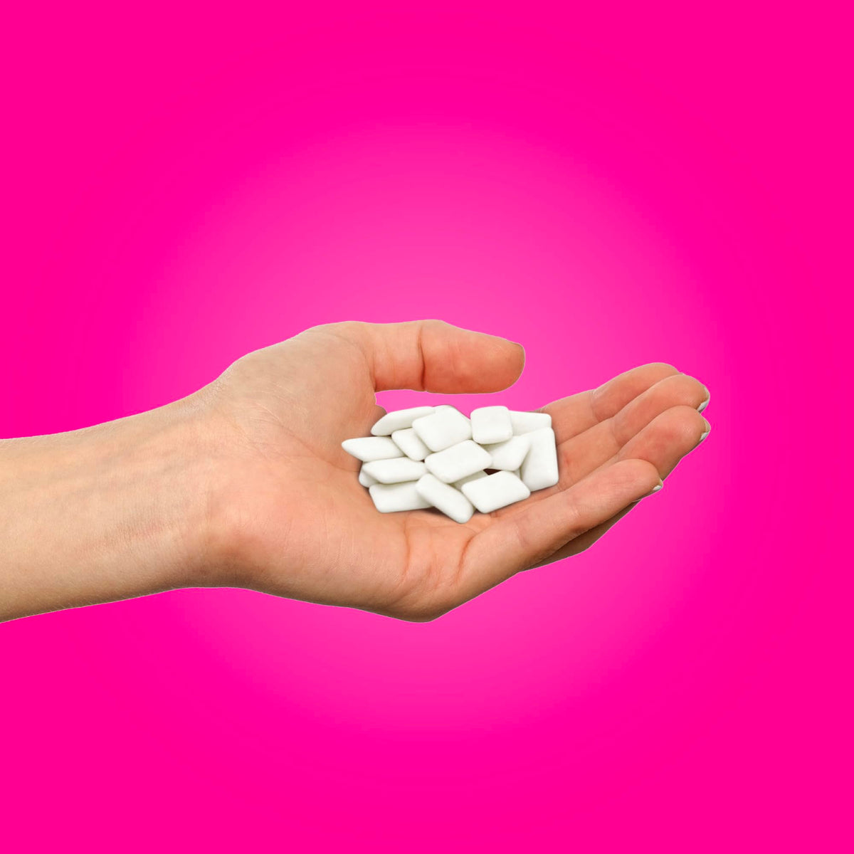 PUR Gum Pomegranate Mint Sugar Free Chewing Gum - Xylitol Sweetened, Vegan, Aspartame Free | 55 Count (Pack of 6) 4
