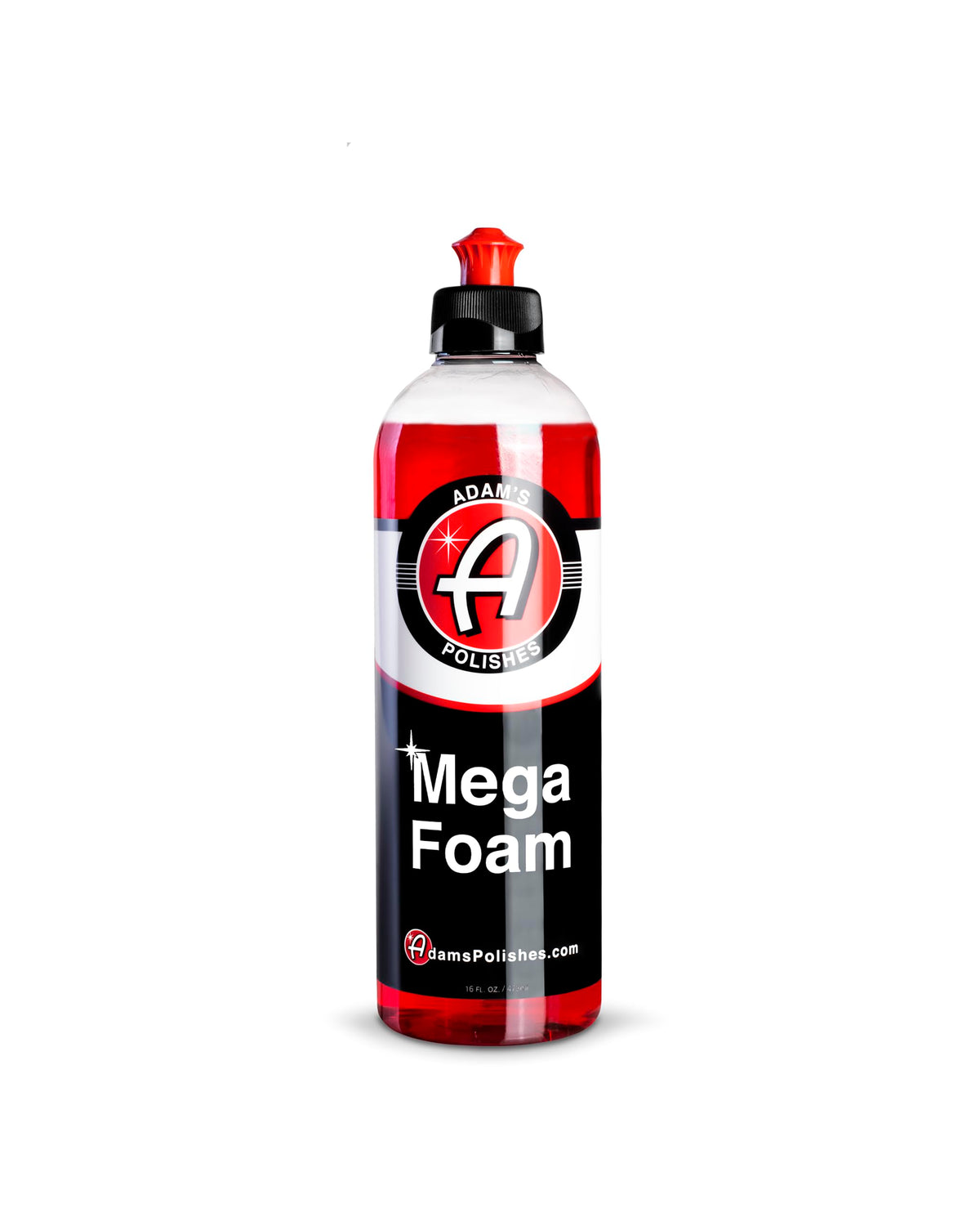 Adam's Polishes Mega Foam Shampoo - pH Neutral, Concentrated, Juicy Fruit Scent | 16 Fl Oz