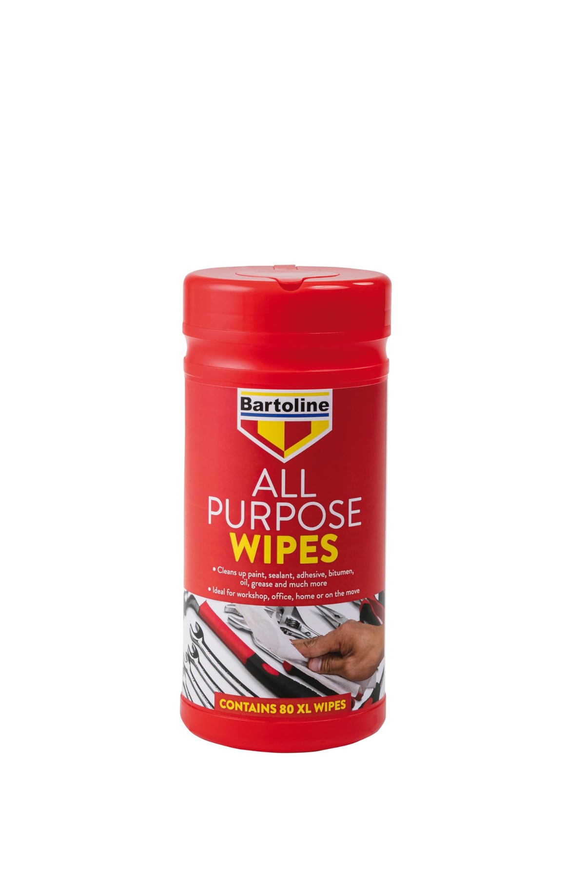 Bartoline All Purpose Cleaning Wipes - 80 Wipes | Unscented | Aloe Vera Enriched