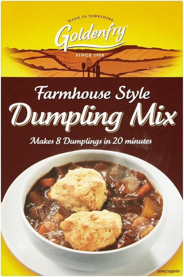 Goldenfry Farmhouse Style Dumpling Mix - 142g (Pack of 6)