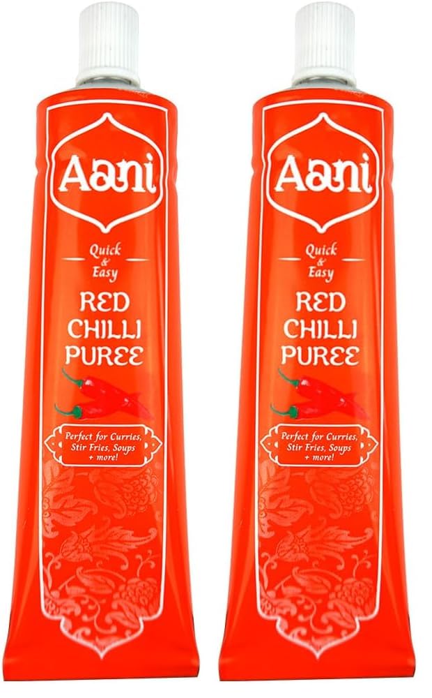 AANI Red Chilli Puree - Smooth & Versatile Heat | 110ml (Pack of 2)