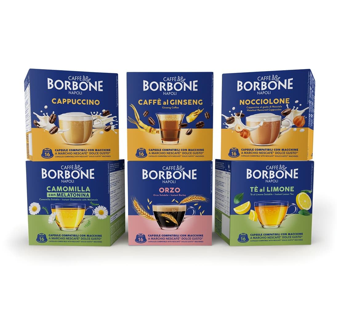 Caffè Borbone Café au Lait - 64 Capsules | Instant Coffee & Milk 4