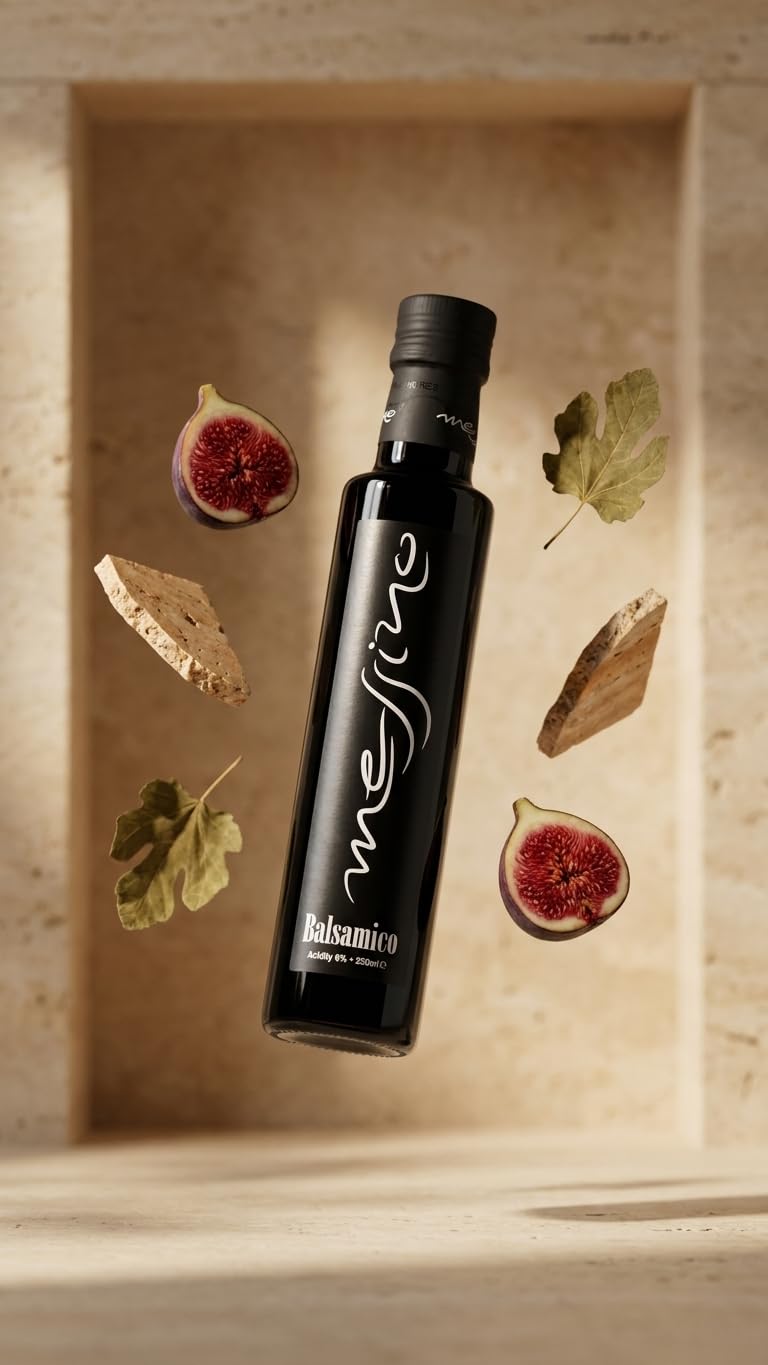 Messino Balsamic Vinegar - Authentic Greek, 2 x 250ml Bottles 4