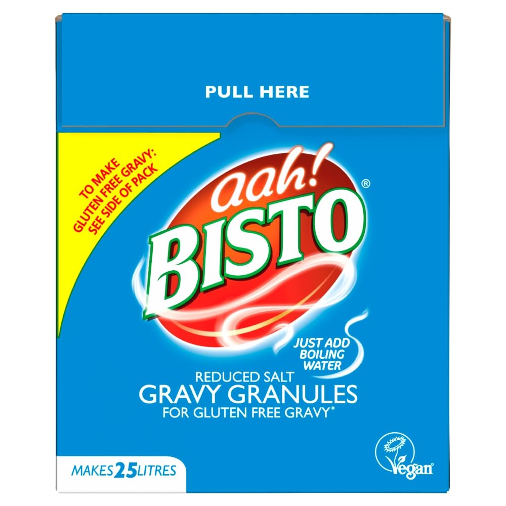 Bisto Gluten Free Reduced Salt Gravy Granules - 1.9kg Pack | Vegetarian & Vegan Friendly 4