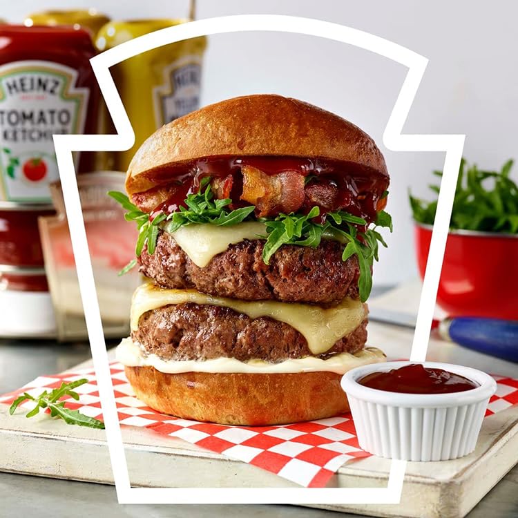 Heinz Tomato Ketchup - Perfect with Burgers & Chips | 1.35kg | No Artificial Colours or Flavours 3