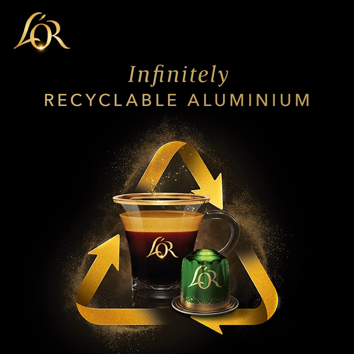 L'OR BARISTA Double Ristretto XXL Aluminium Coffee Capsules - Intensity 11, Medium Roast, 50 Count 5