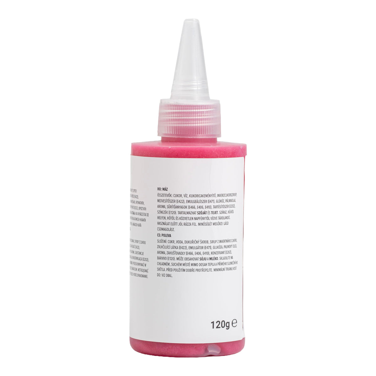 PME Pink Biscuit Icing - Ready-to-Use Squeeze Bottle | 120g 4
