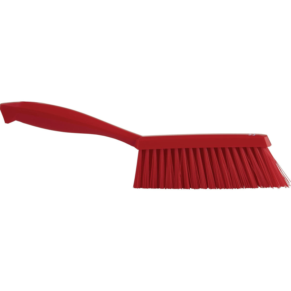 Vikan 45894 Medium Hand Brush - Food-Safe, Temperature Resistant, Durable | Red