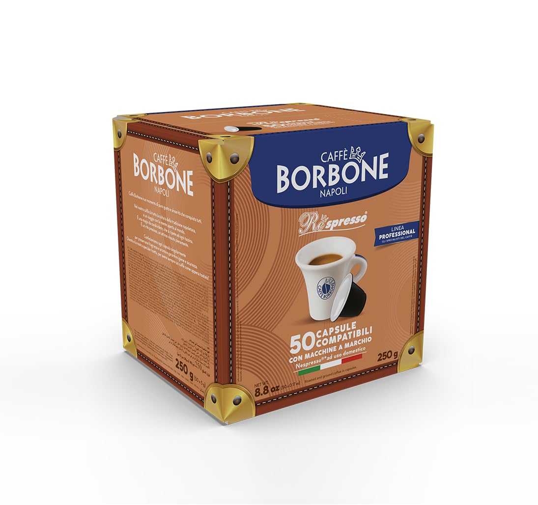 Caffè Borbone Gold Blend Respresso Capsules - 100 Count Nespresso Compatible 2