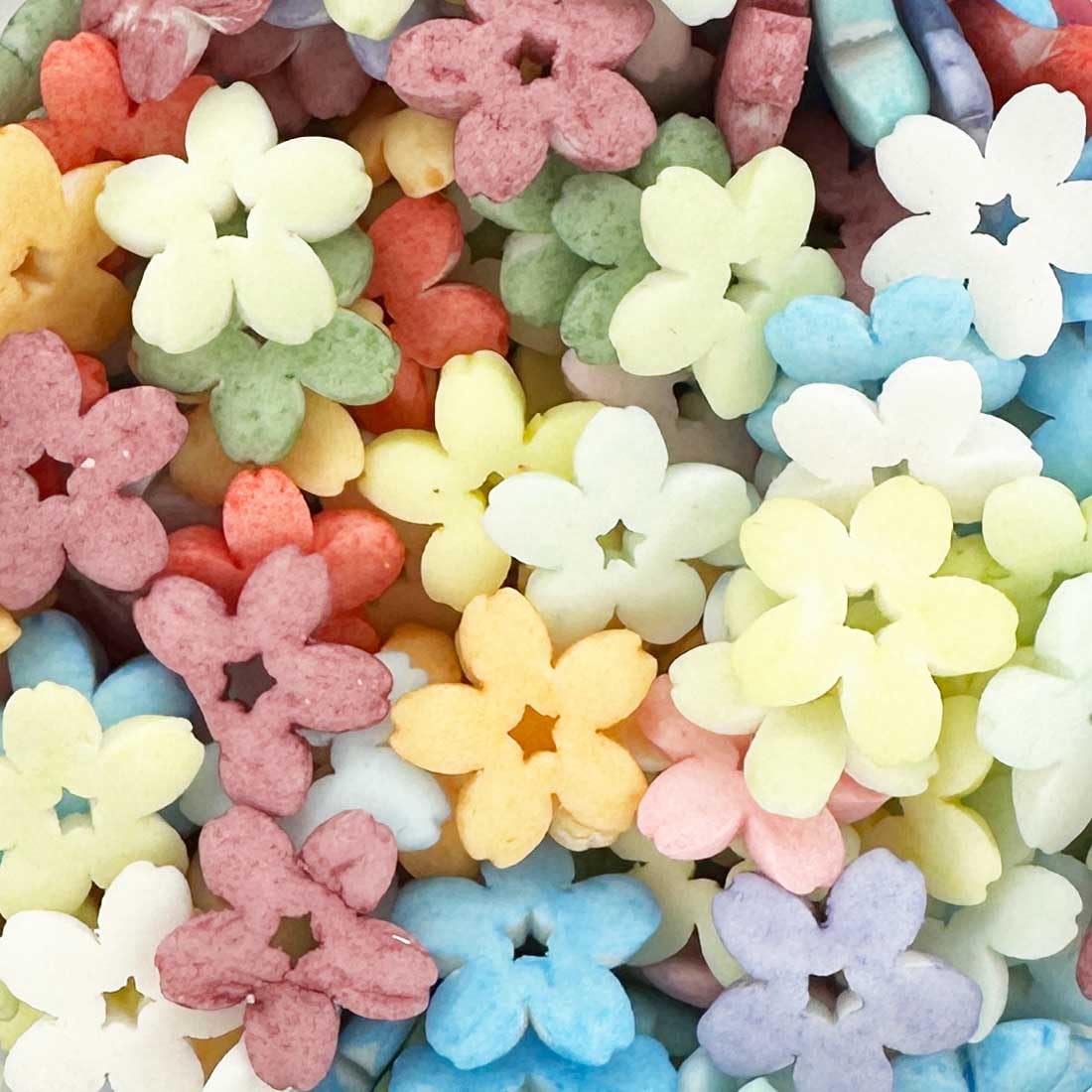 A Pinch of Hippy Flowers Mix Sprinkles - 25g Edible Sugar Decorations