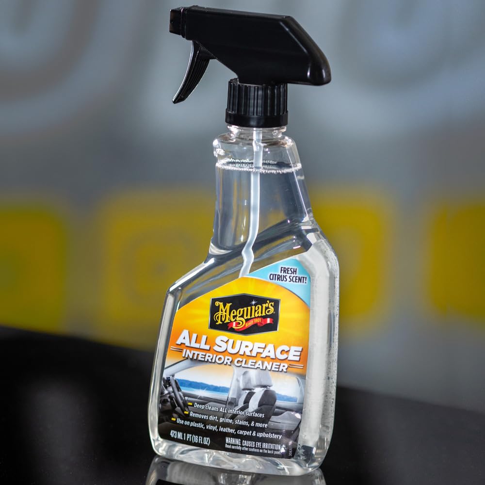 Meguiar's All Surface Interior Cleaner - 473 ml | Deep Cleaning | Fresh Citrus Scent 4