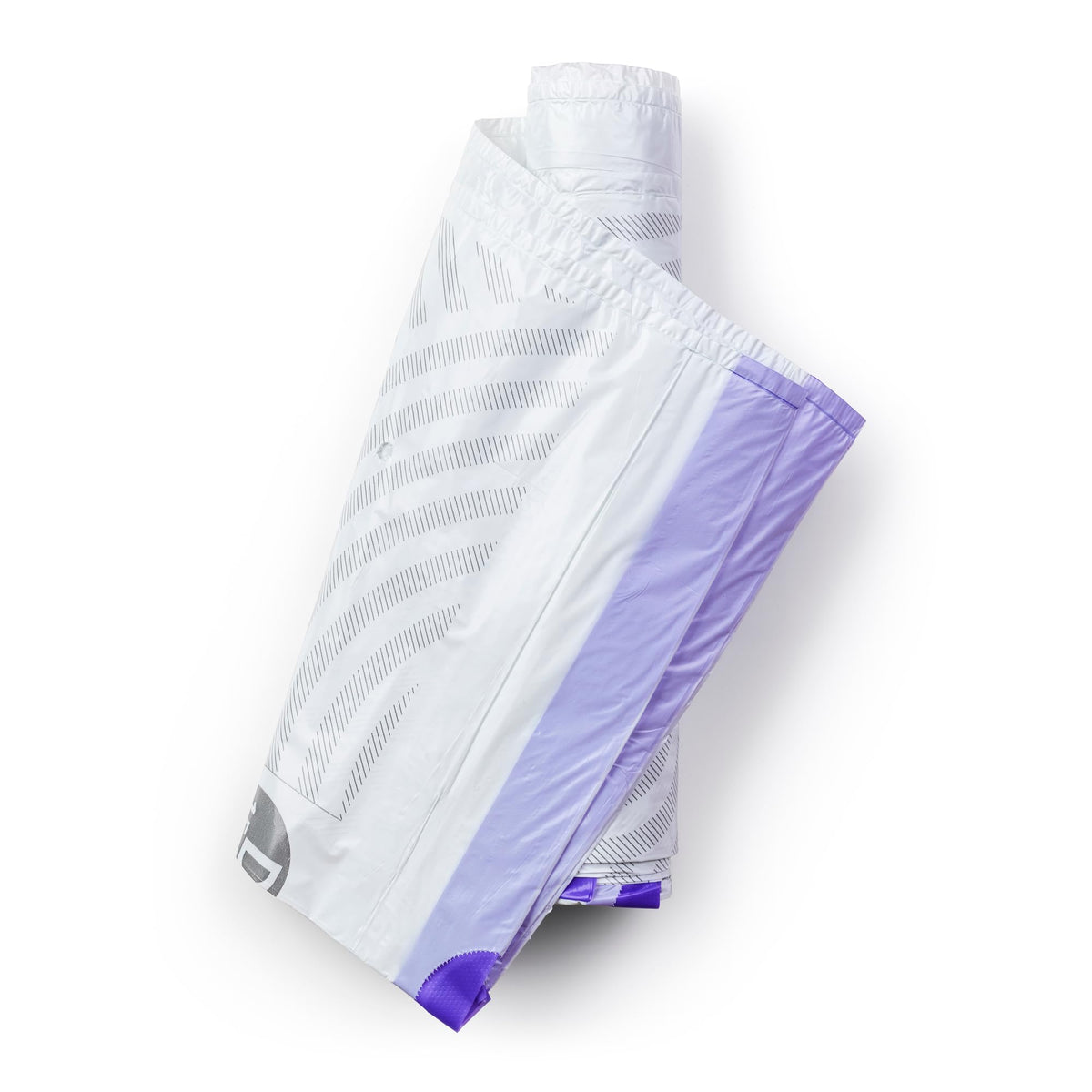 Brabantia IdealFit Bin Liners - Size D (15-20 Litre), White Plastic, Pack of 20 3