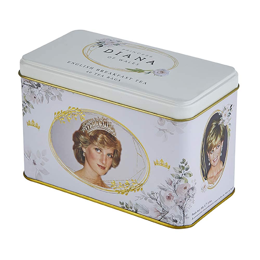 New English Teas Princess Diana Commemorative Tea Tin - 40 English Breakfast Teabags 3