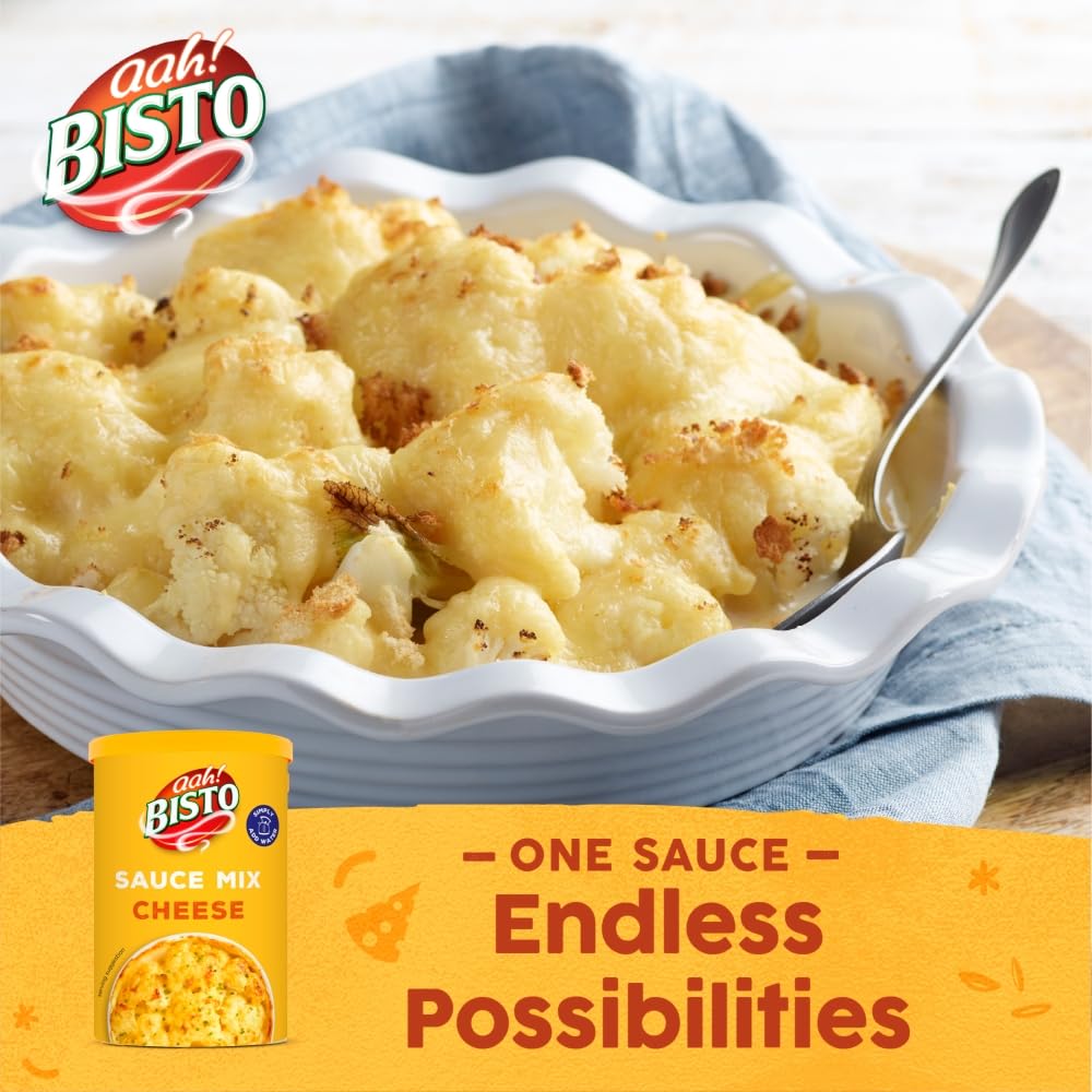 Bisto Thick & Creamy Cheese Sauce Mix - 185g Drum 4