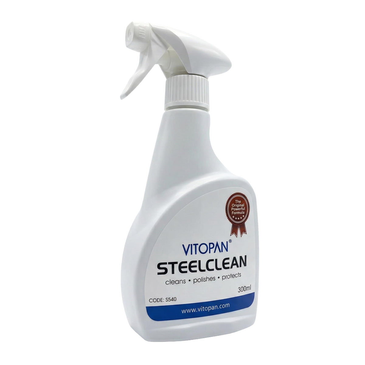 Vitopan Steel Clean Kitchen Spray - Cleans, Polishes & Protects | 300ml