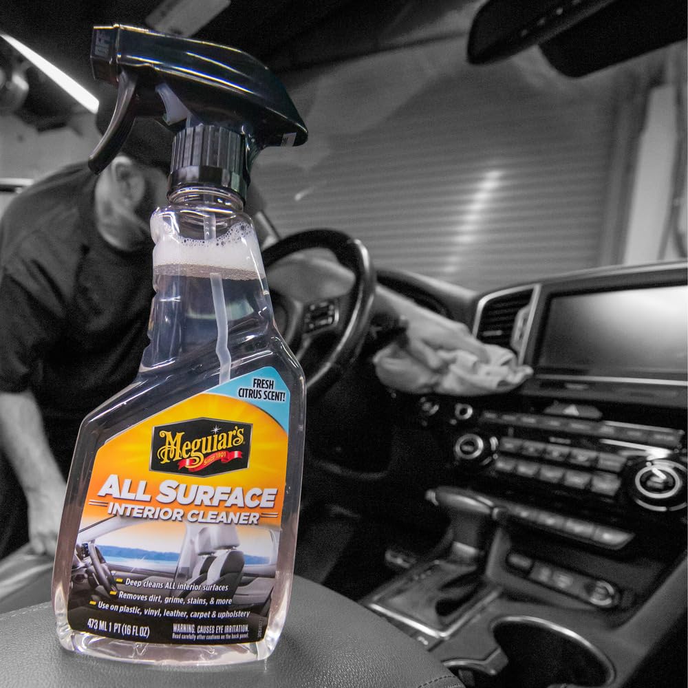 Meguiar's All Surface Interior Cleaner - 473 ml | Deep Cleaning | Fresh Citrus Scent 5