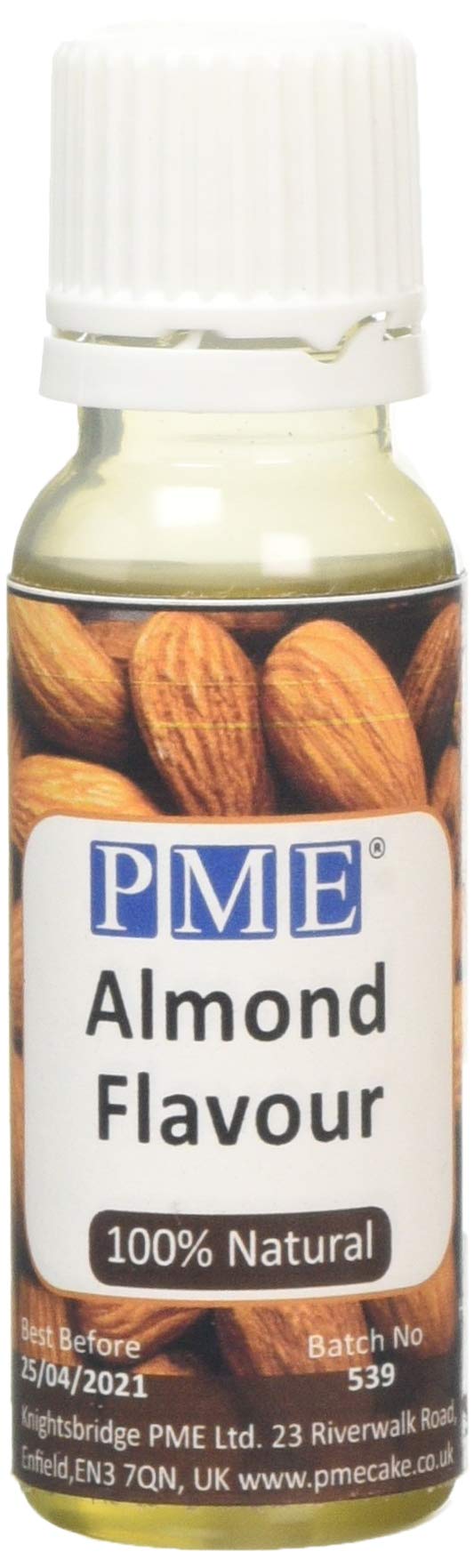 PME 100% Natural Almond Flavour - Alcohol Free | 25 ml