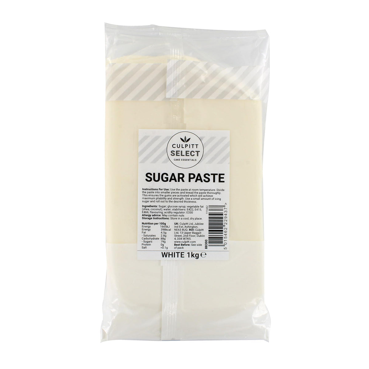 Culpitt Select Ready to Roll Icing - White Fondant Sugar Paste | 1kg | Vanilla Flavour 6