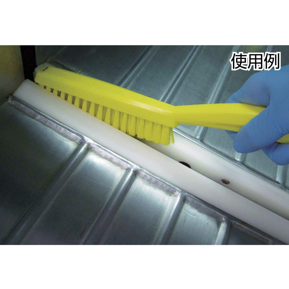 Vikan 41953 Slim Hand Brush - Stiff Bristles for Detail Cleaning & Sweeping | Blue, Pack of 2 4
