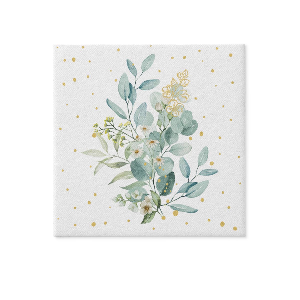 PAW Linen Feel Napkins - Eucalyptus Bouquet | 40 x 40 cm | 50 Pack 3