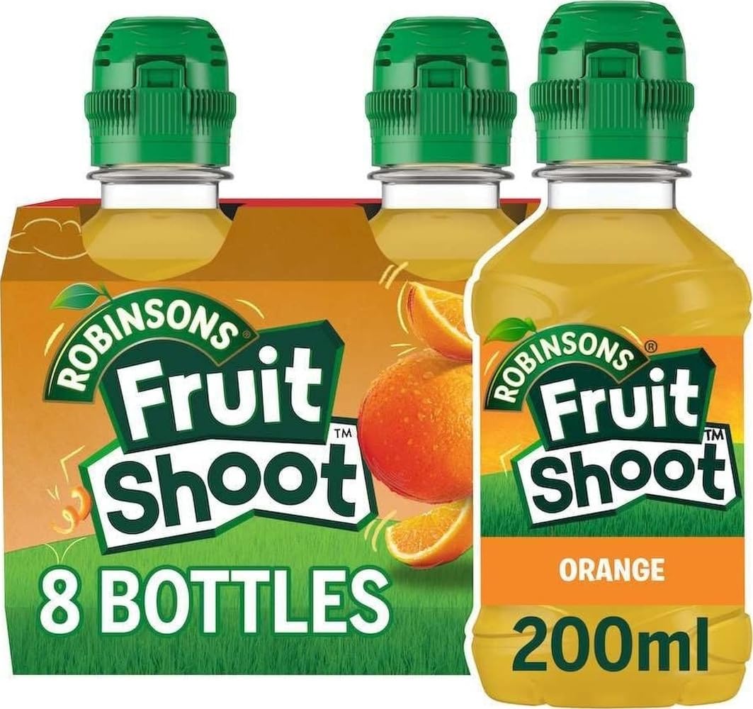 FRUIT SHOOT Orange Fruit Juice - Low Calorie, No Added Sugar, Vitamins 1