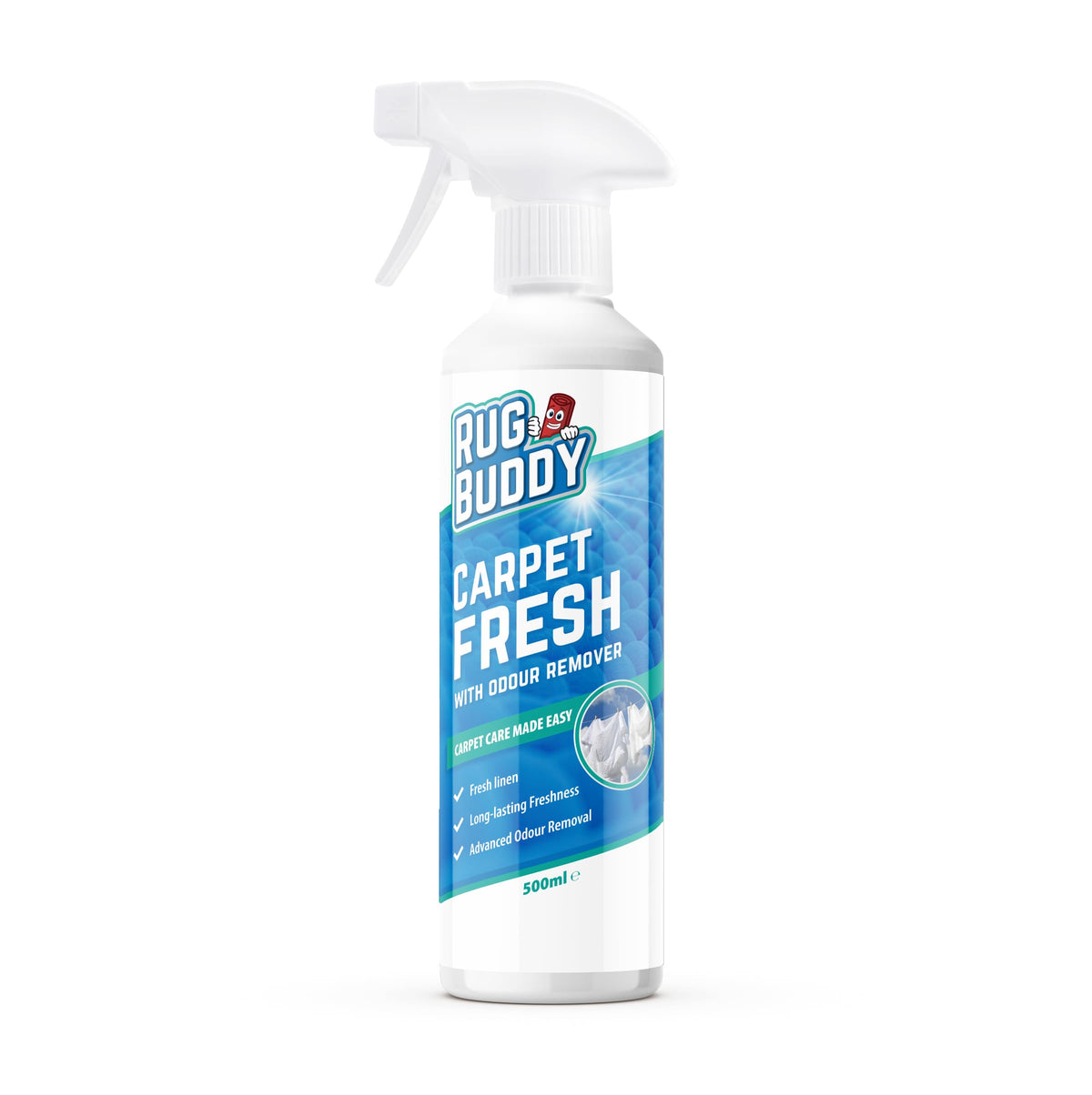 Rug Buddy Carpet Fresh Odour Remover - 500ml Lemon Scent