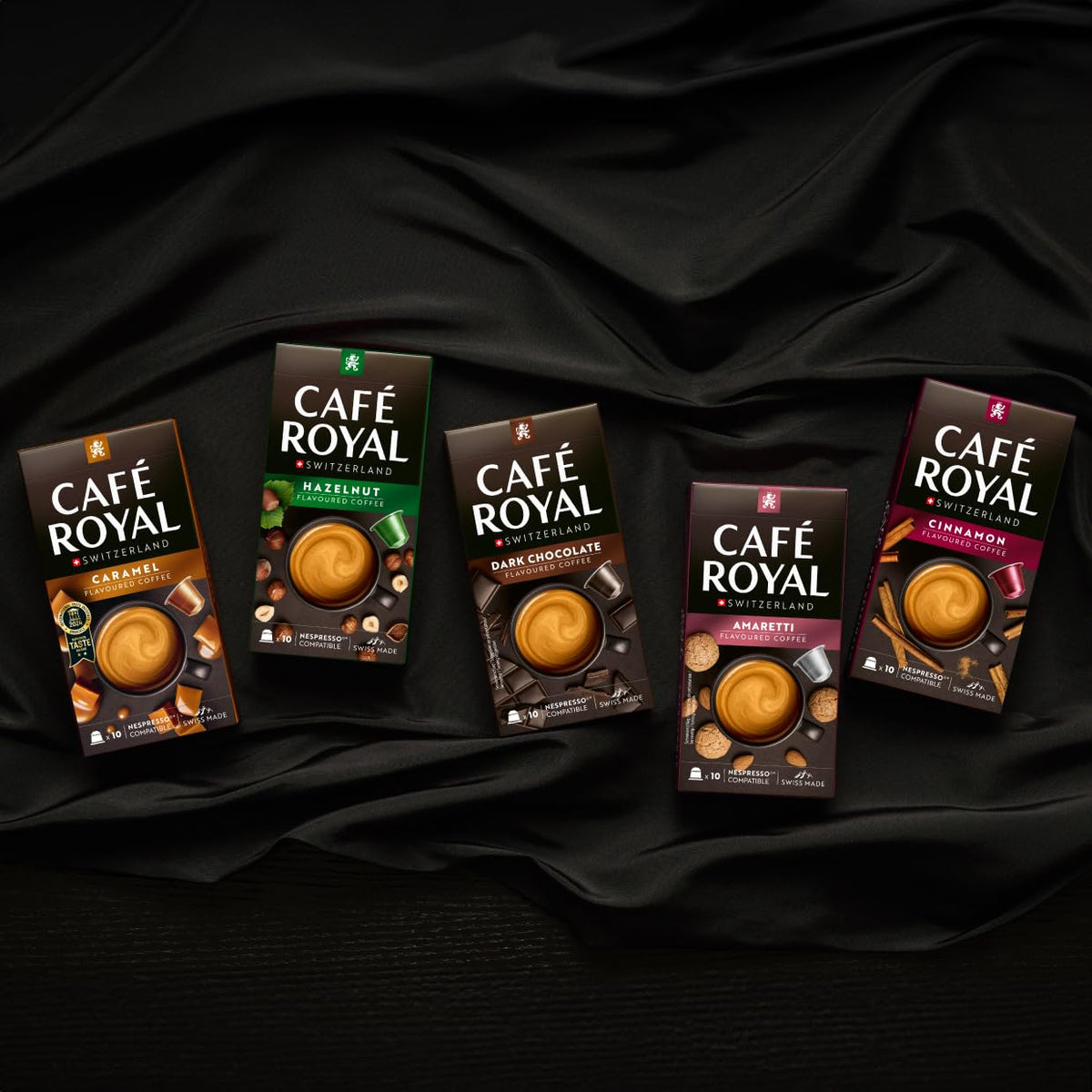 Café Royal Hazelnut Coffee Capsules - 100 Count Nespresso Compatible 7
