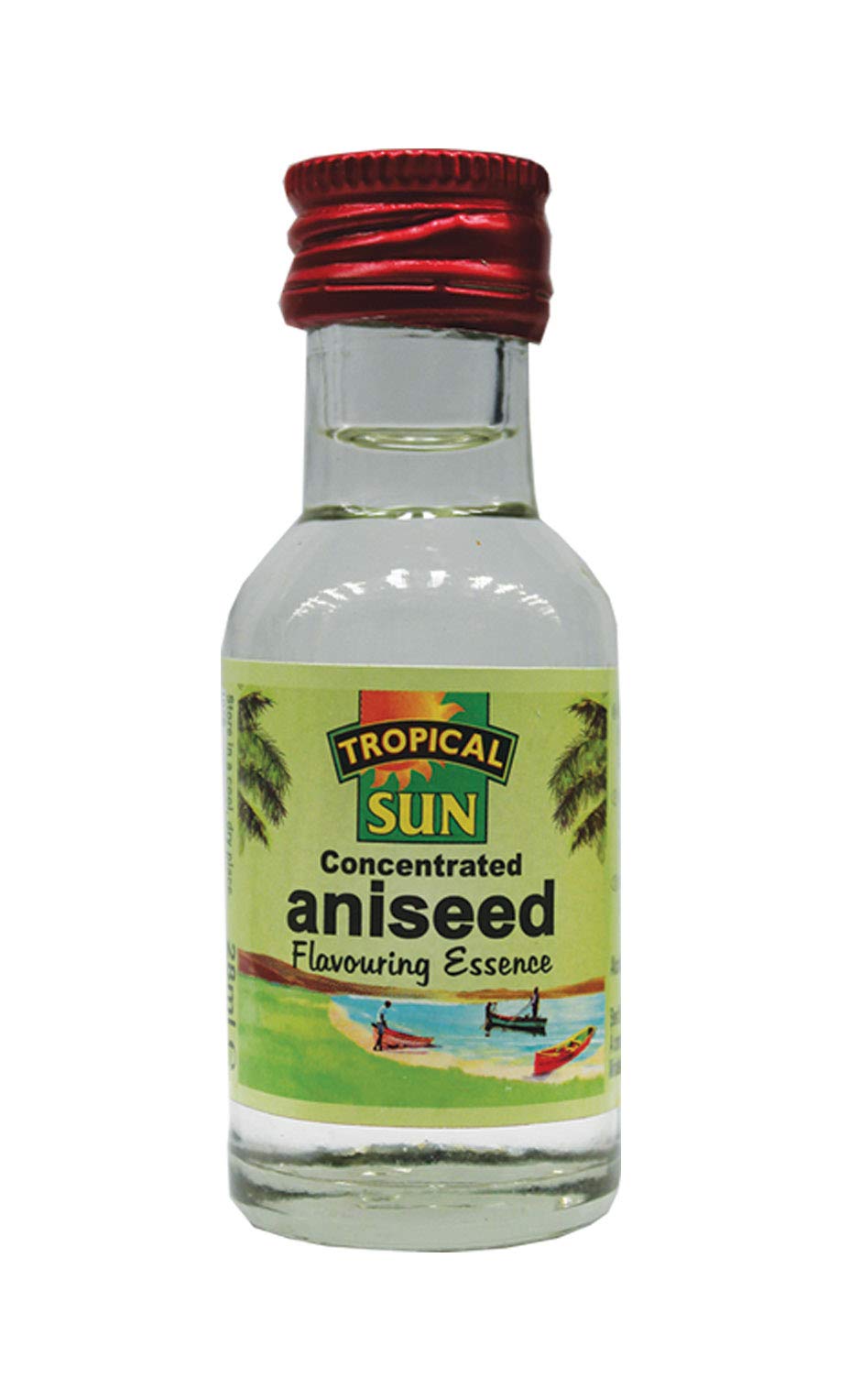 Tropical Sun Aniseed Essence - Natural Flavouring | 28 ml Pack of 12
