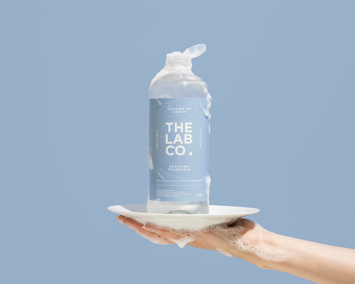 The Lab Co. Antibacterial Washing-Up Liquid - Tough on Grease, Gentle on Skin | 750 ml 3