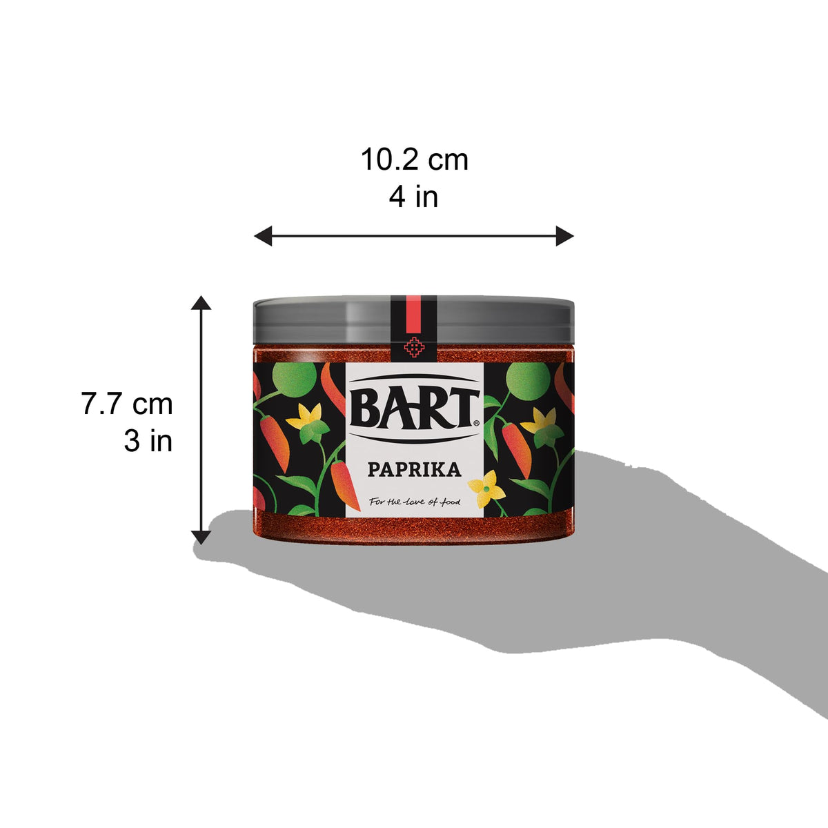 BART Sweet Paprika Powder - 250g Jar | Fruity Flavour | Ground Red Bell Peppers 5