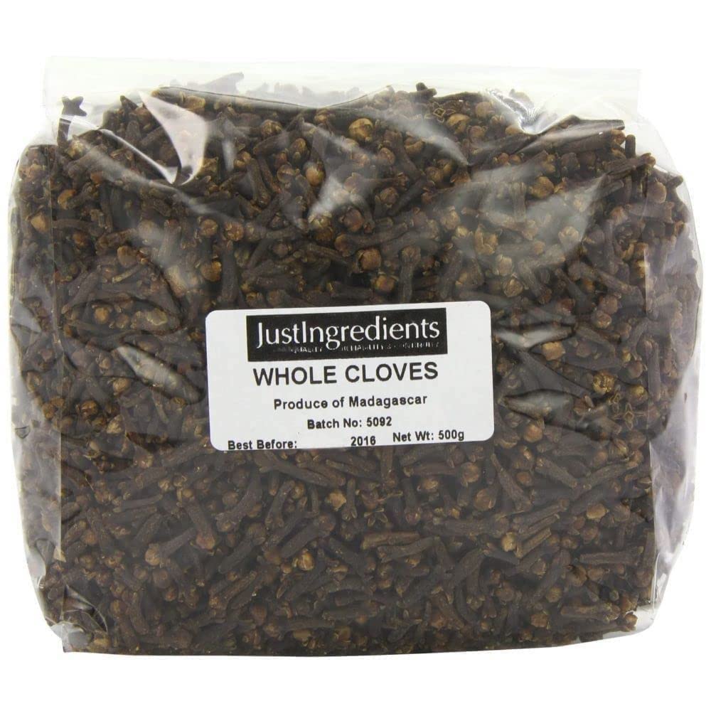 JustIngredients Whole Cloves - Aromatic & Warming Spice | 500g 1