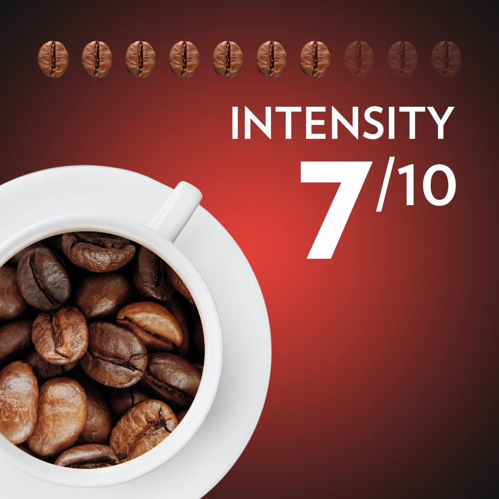 Lavazza Espresso Gran Crema Whole Coffee Beans - Intensity 7/10, Floral Aroma, 1kg