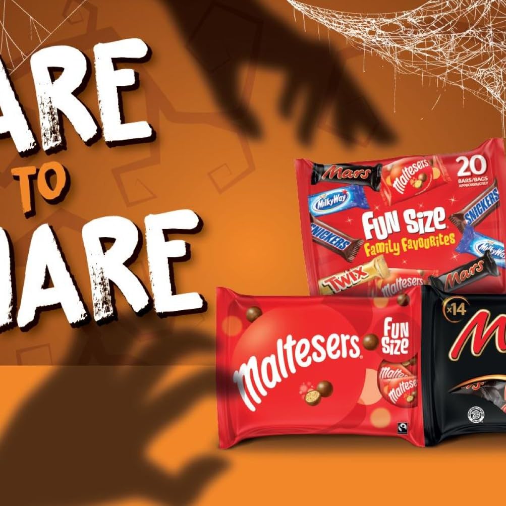 Mars Variety Pack - 30 Fun Size Chocolate & Sweet Bags | 540g 5