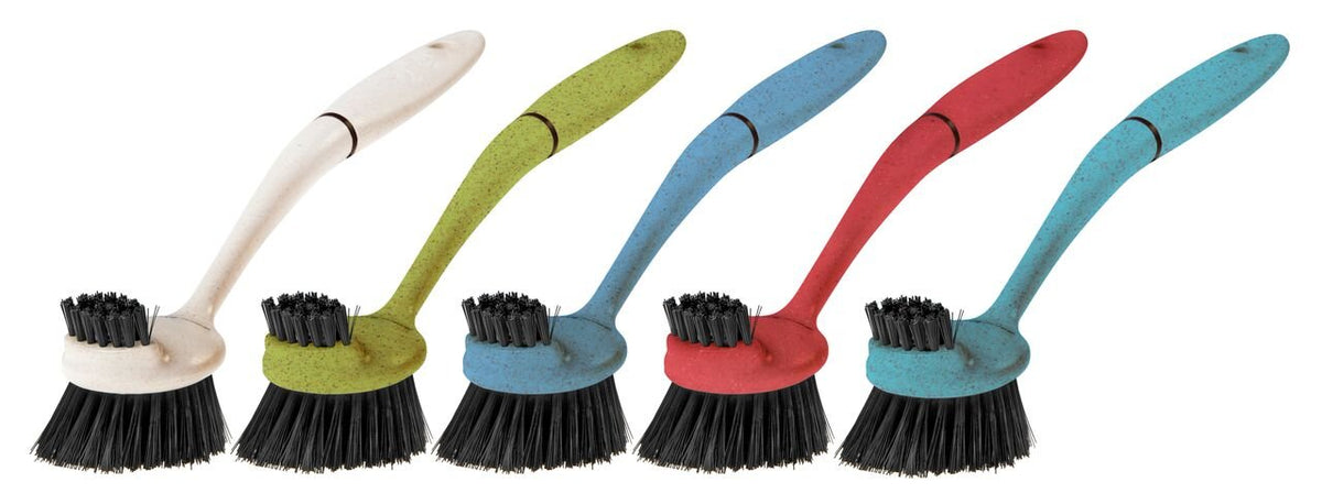 Greener Cleaner Long-Arm Dish Brush - Tackles Caked-On Food | Dishwasher Safe | Eco-Friendly 4