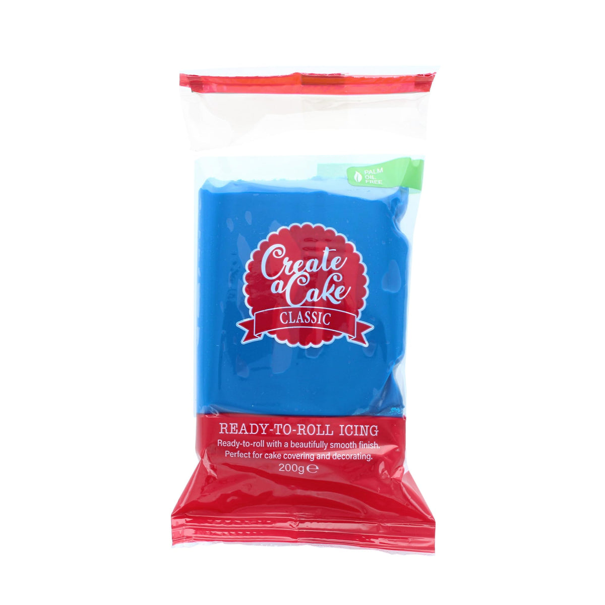 Create A Cake Blue Ready to Roll Fondant Icing - 1.6kg Pack | Palm Free Sugar Paste 6