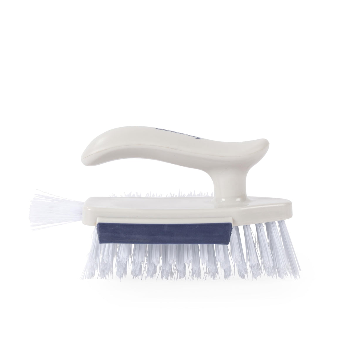 Beldray 4-in-1 Bathroom Buddy Multipurpose Deep Clean Scrubbing Brush with Squeegee - Grey