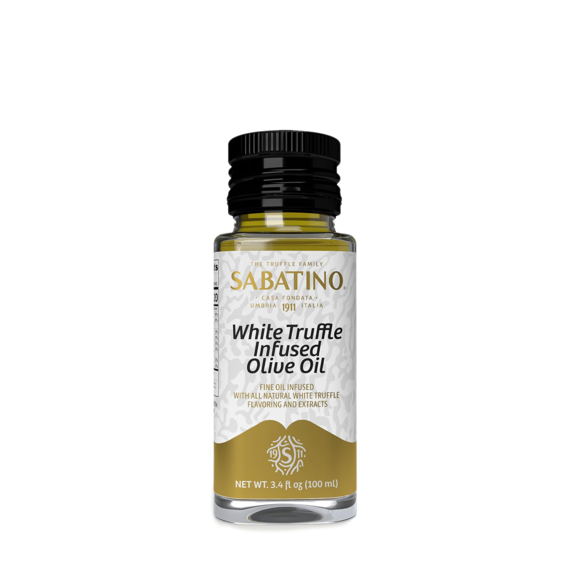 Sabatino Tartufi White Truffle Infused Olive Oil - 3.4 fl oz | All Natural | Italy