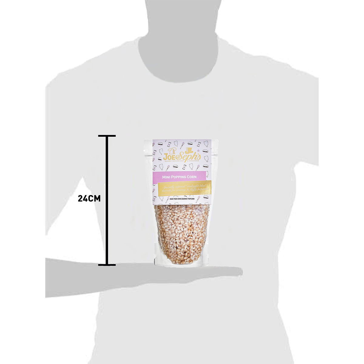 Joe & Seph's Mini Popping Corn Kernels - 400g Bag | Gluten Free, Soy Free, Dairy Free 6
