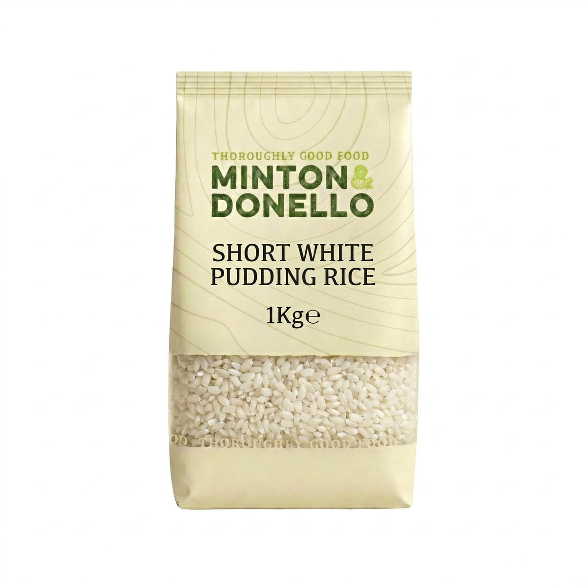 Minton & Donello Short White Pudding Rice - Creamy Risottos & Desserts | 1kg
