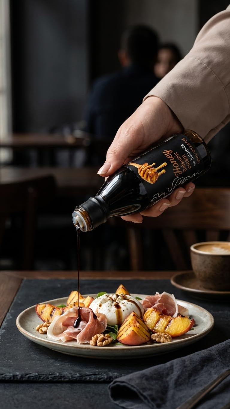 Messino Greek Honey Balsamic Cream - Pack of 2 x 250ml (500ml Total) 4