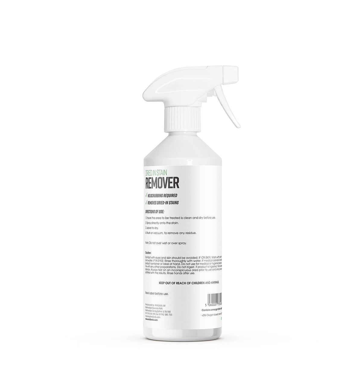 Problem Solved Dried-In Stain Remover Spray - 500ml | Gentle on Fabrics | Unscented