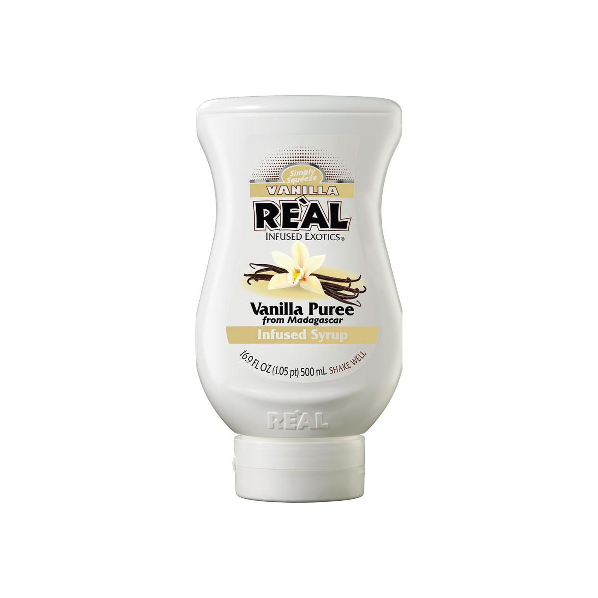 Reàl Madagascar Vanilla Infused Syrup - Gluten Free, Vegan | 500ml
