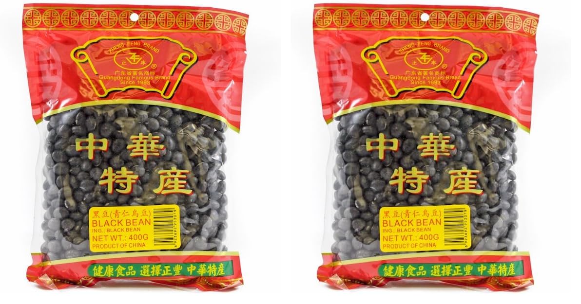 Zheng Feng Black Beans - 400g Can | Pack of 2