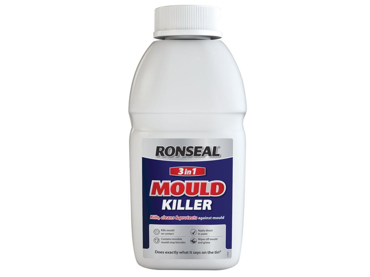 Ronseal Mould Killer - Fast-Acting Black Mould & Mildew Remover | 500ml Bottle