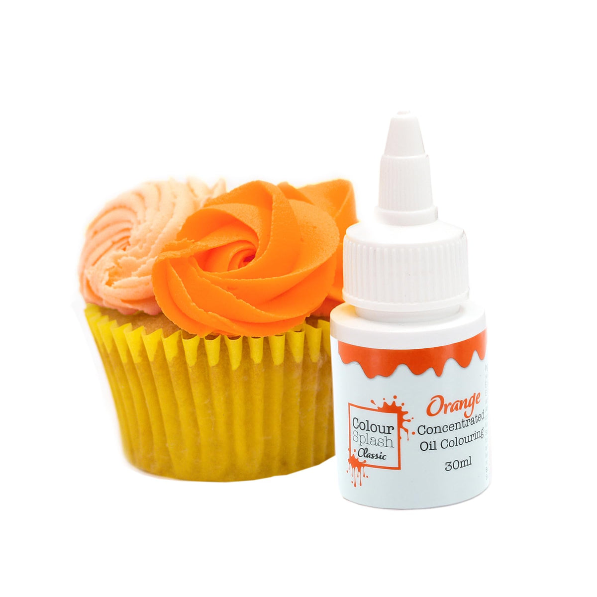Colour Splash Oil Based Food Colouring - Orange, 30ml